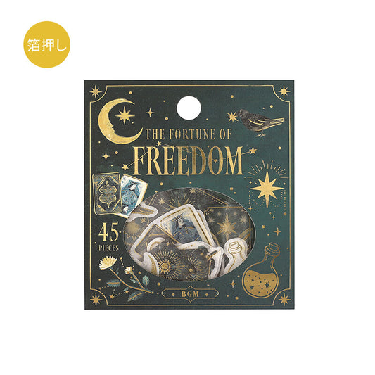 BGM Sticker Flakes Fortune Series - Freedom