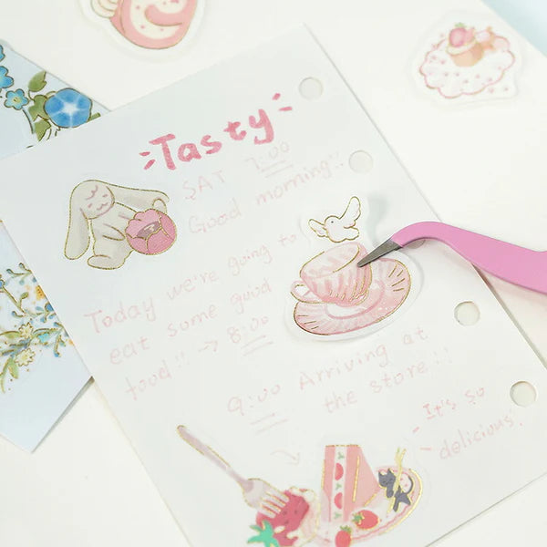 BGM Deco Tweezers - Pink