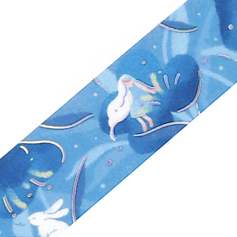 BGM Washi Tape Flower Story - Blue