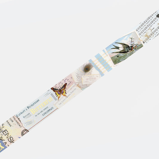 BGM Washi Tape Invitation to Romance - Butterflies