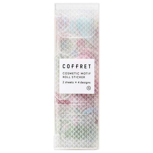 Kingjim Coffret Roll Stickers - Lilac Pink