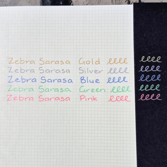 Zebra Sarasa 0.5mm Gel Pens - Decoshine