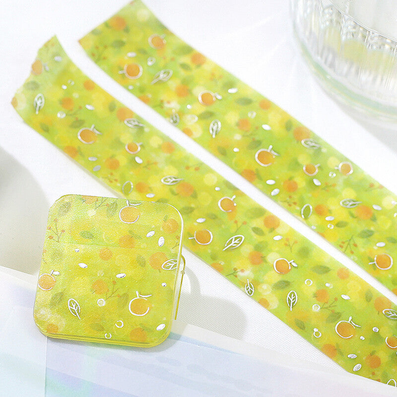BGM Washi Tape Dreaming Scenery - Tangerine