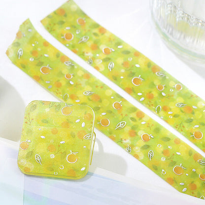 BGM Washi Tape Dreaming Scenery - Tangerine
