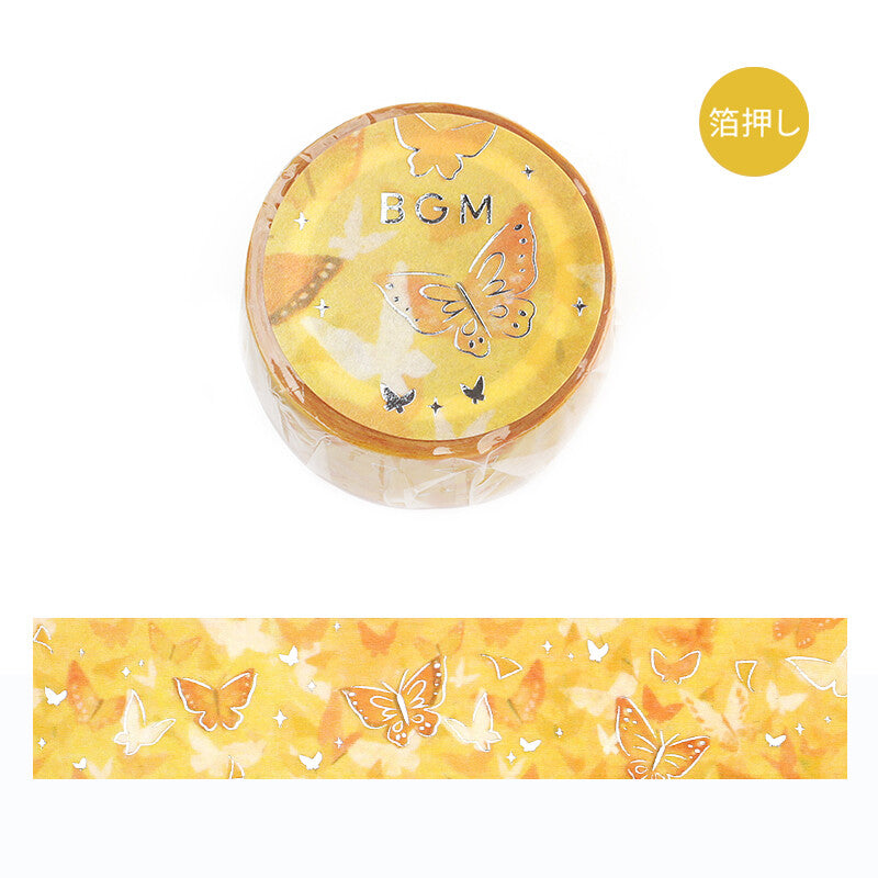 BGM Washi Tape Dreaming Scenery - Butterfly