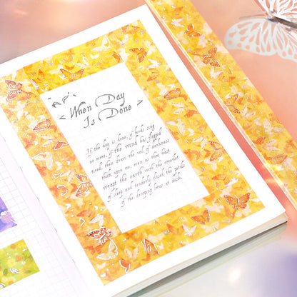 BGM Washi Tape Dreaming Scenery - Butterfly