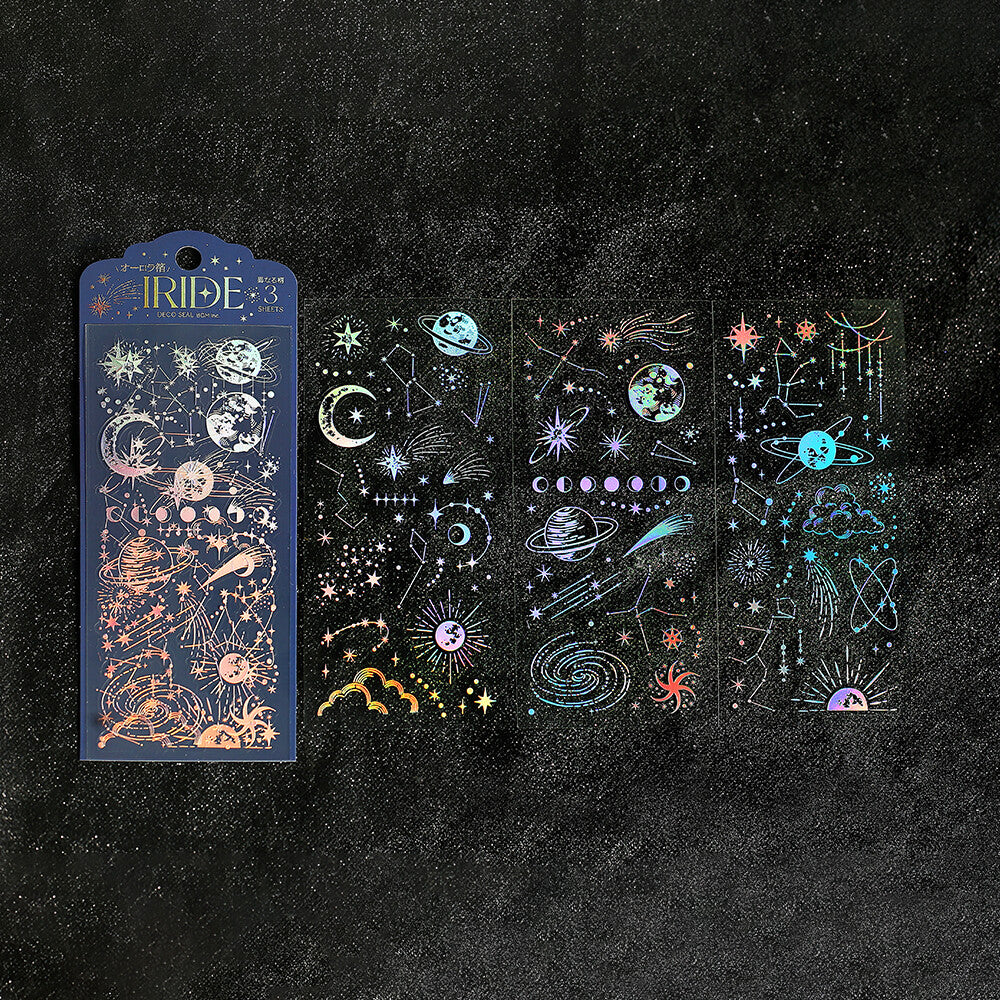 BGM Sticker Sheet IRIDE - Galaxy