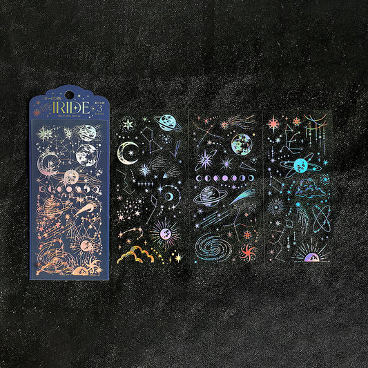 BGM Sticker Sheet IRIDE - Galaxy