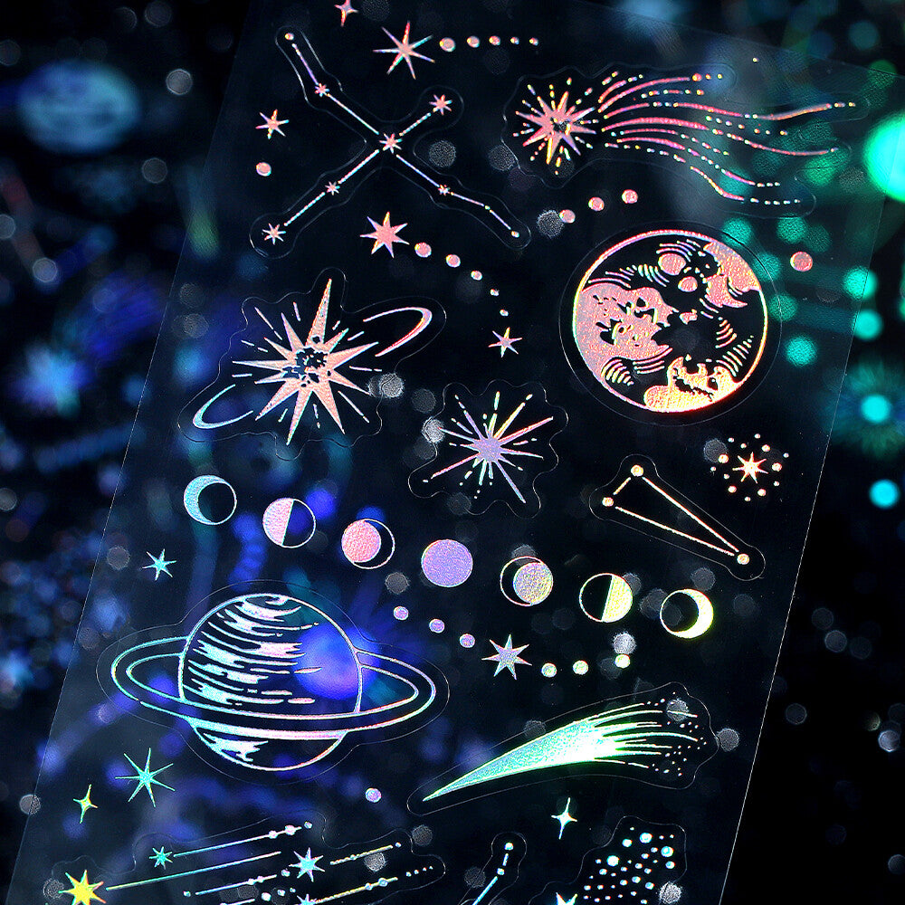 BGM Sticker Sheet IRIDE - Galaxy