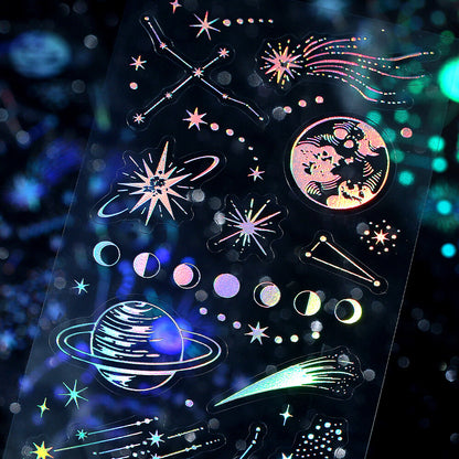 BGM Sticker Sheet IRIDE - Galaxy