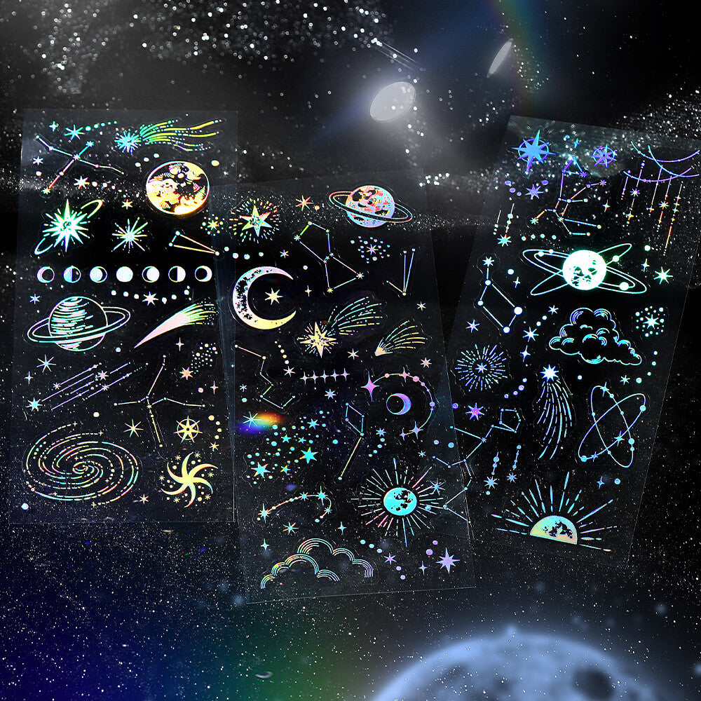 BGM Sticker Sheet IRIDE - Galaxy