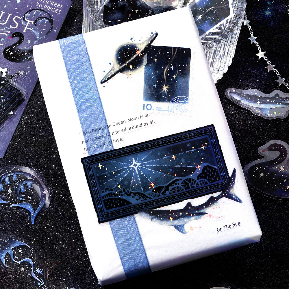 BGM Sticker Flakes Stardust Magic - Black Hole