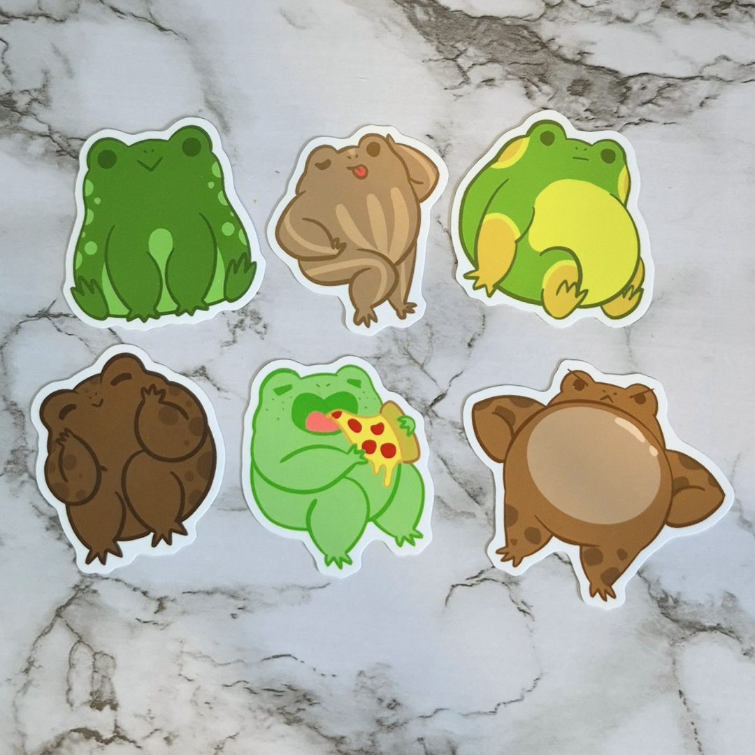 Frog Pals Sticker