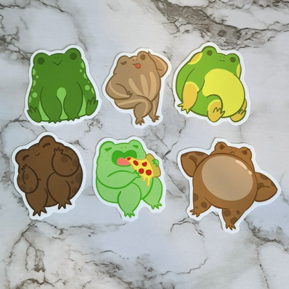 Frog Pals Sticker