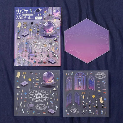 BGM Diorama 2.5D Stickers - Fantasy World