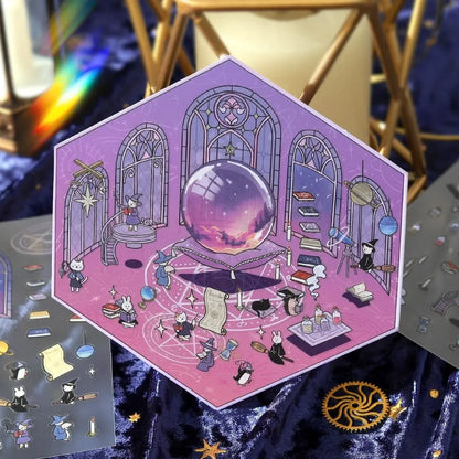 BGM Diorama 2.5D Stickers - Fantasy World