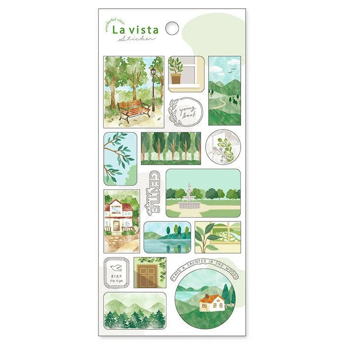 Mind Wave La Vista Sticker Sheet - Plants