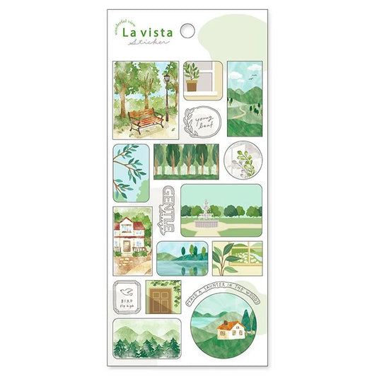 Mind Wave La Vista Sticker Sheet - Plants