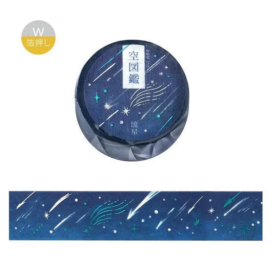BGM Washi Tape Sky Encyclopedia Vol. 2 - Meteor Shower