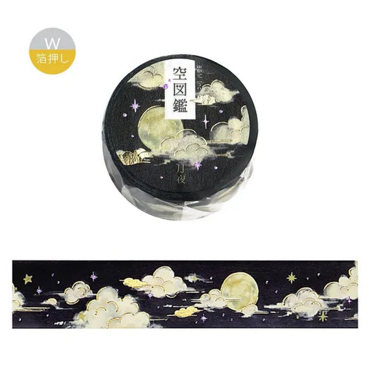 BGM Washi Tape Sky Encyclopedia Vol. 2 - Moonlit Night