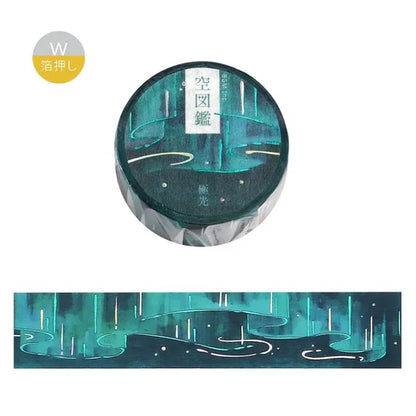 BGM Washi Tape Sky Encyclopedia Vol. 2 - Polar Light