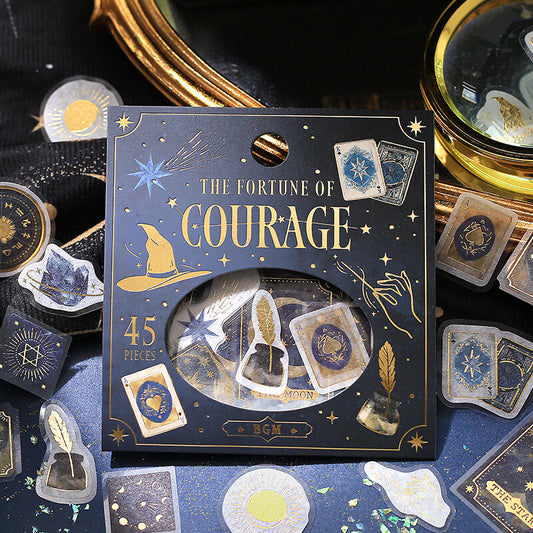 BGM Sticker Flakes Fortune Series - Courage