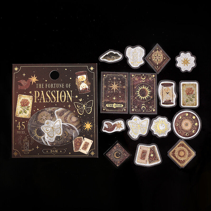 BGM Sticker Flakes Fortune Series - Passion