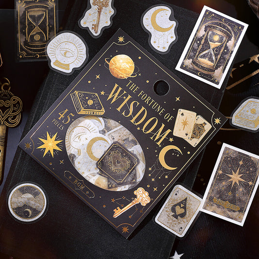 BGM Sticker Flakes Fortune Series - Wisdom