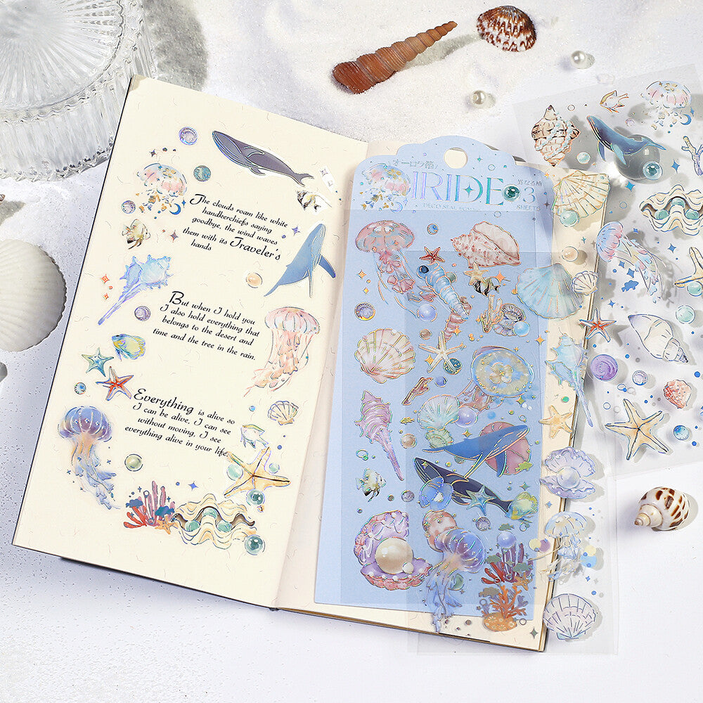 BGM Sticker Sheet IRIDE - Ocean
