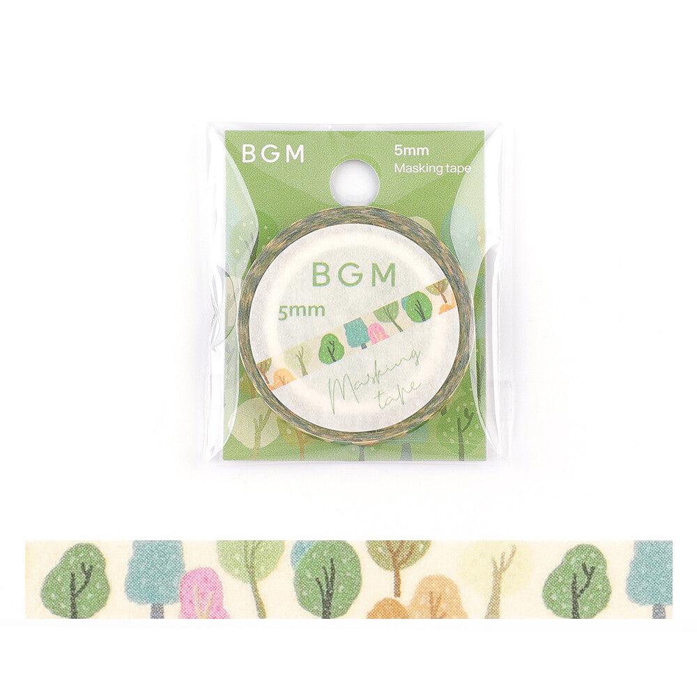 BGM Washi Tape LIFE - Forest
