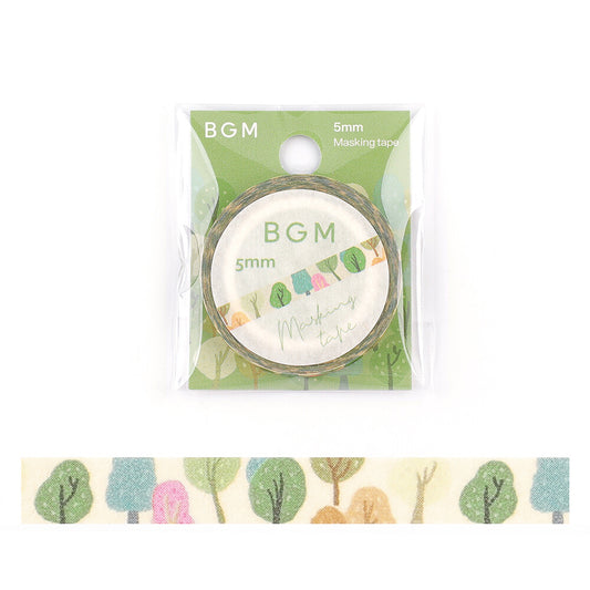 BGM Washi Tape LIFE - Forest
