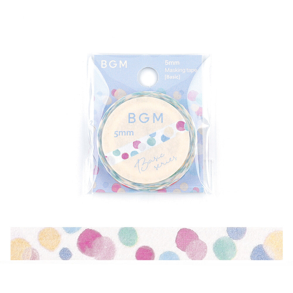 BGM Washi Tape LIFE - Polka Dots