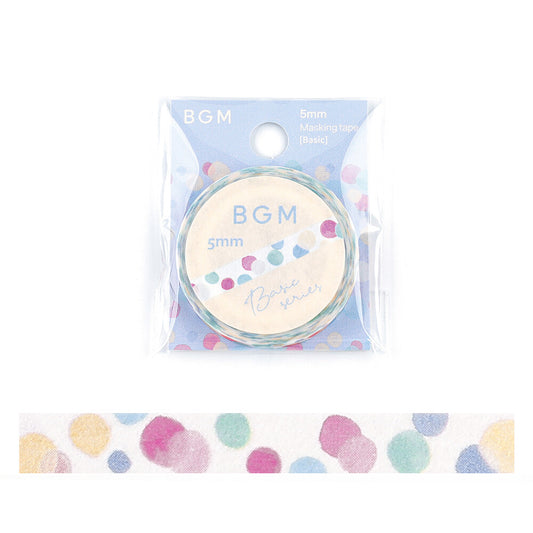 BGM Washi Tape LIFE - Polka Dots