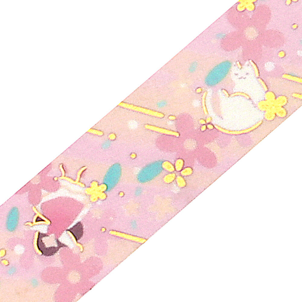 BGM Washi Tape Flower Story - Pink