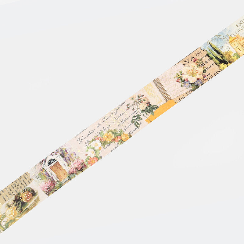 BGM Washi Tape Invitation to Romance - Flowers