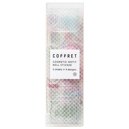 Kingjim Coffret Roll Stickers - Lilac Pink