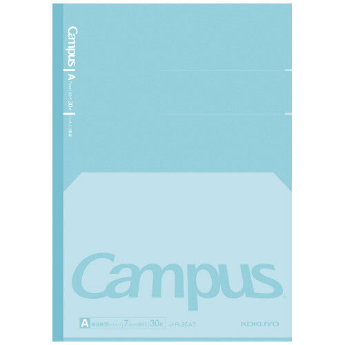 Kokuyo Campus Flat B6 Notebook - Green/Aqua