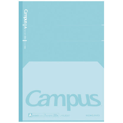 Kokuyo Campus Flat B6 Notebook - Green/Aqua