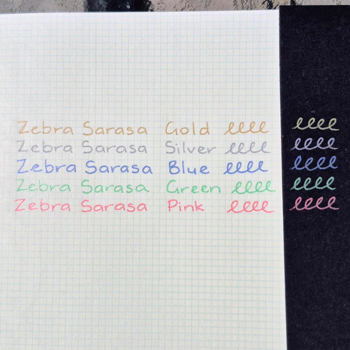Zebra Sarasa 0.5mm Gel Pens - Decoshine