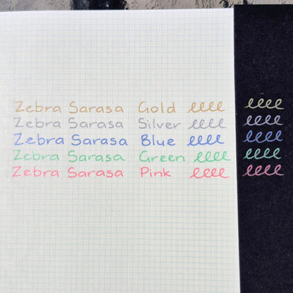 Zebra Sarasa 0.5mm Gel Pens - Decoshine